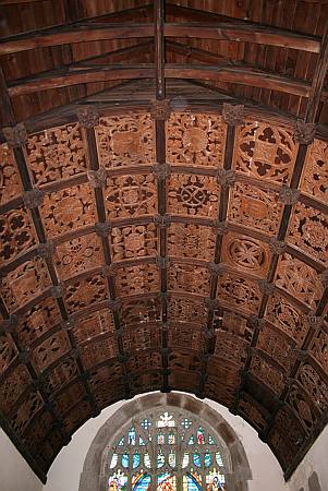 Sancreed - Detail of Chacel Ceiling